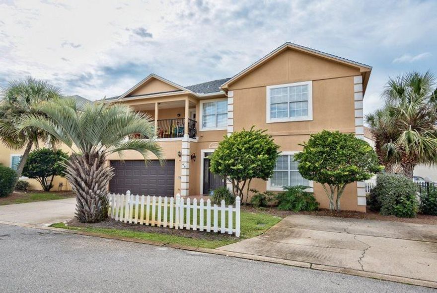 Imagine taking in gulf views from either balcony of this home located within 100 yards of the beach! This 6 bedroom, 5 bath home is the perfect vacation destination for the whole family or several families! Almost completely remodeled in 2012 including ALL new furniture! The kitchen with granite counters and s/s appliances is adjacent to the dining room and large living room with fireplace. Two bedrooms and a full bath are also on the first floor. Upstairs, you will find 4 bedrooms, 4 baths, full sized laundry room and large balcony w/ fantastic gulf views. Public beach access and Pompano Joe's restaurant are just steps away. Centrally located between Destin and Scenic Highway 30A - close to golfing, fishing, shopping, dining, entertainment and of course the beautiful sugar white beaches.