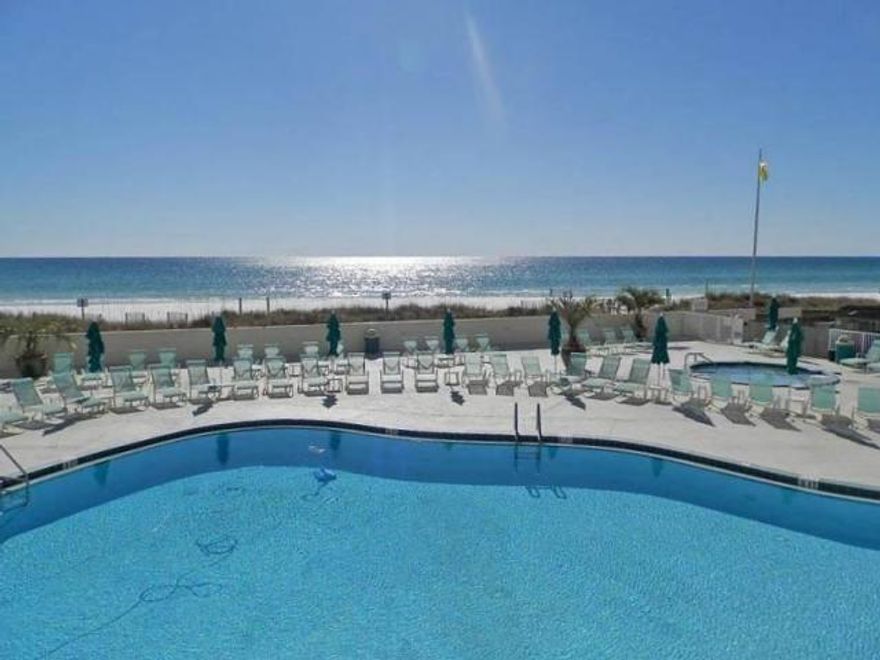 Unit is open, easy show, Back on the market, financing fell through.Just reduced $20,000 Currently lowest price for larger 2 bdrm unit. WON'T LAST LONG. Brand new living room & dining room furniture This is a larger 2 bdrm 2 bath at Edgewater; very spacious unit (1215 square feet) is located on the 7th floor which provides fantastic views of the sugar white sand and the emerald green waters of the Gulf of Mexico. The renovations in this unit include, gorgeous granite countertops, new cabinet fronts, appliances, and new lighting in the kitchen. The unit has been superbly maintained, beautiful. The unit has great rental income with many returning guests coming back . SEE MORE