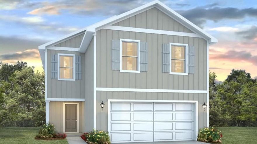 Beautiful NEW Hidden Lakes Community gives quick access to the airport, military bases, and nearby to the spectacular beaches of Fort Walton and Destin. Close access to Corklin's Lake for fishing, kayaks & swimming. The Aisle model, a desirable relaxed open concept great for entertaining. The well-appointed kitchen includes stainless steel appliances, a smooth-top range, built-in microwave, quiet dishwasher, corner pantry, and island bar. The 2nd floor hosts spacious bedroom 1 with adjoining beautiful bath, featuring double vanity, nice extra storage & lg. shower. Striking wood-look flooring & plush carpet in the bedrooms. The Smart Home Connect System is also included with several convenient devises!