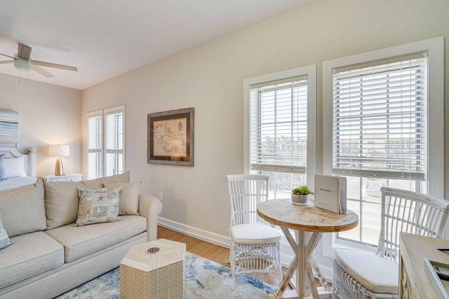 LOCATION! LOCATION! LOCATION! Welcome to ''The Beach Nest'' Unit B255 at the Village of South Walton, located along Scenic Hwy 30A.  This darling updated studio is perfectly situated between Alys Beach and Rosemary Beach. A solid rental history makes this a perfect investment property. Rental Income over 38K for 2021 and is on track for 2022.  This unit has recently been updated with new paint, furnishings and upgrades to the kitchenette.  The interior includes open living with king size bed, sleeper sofa, credenza, 2 storage closets, and full  bath with tub/shower.   The kitchenette comes equipped with a small fridge, microwave, toaster oven, sink, coffee maker, and dishes.The Village of South Walton also has a great shuttle service to the deeded beach access.  There are 2 community