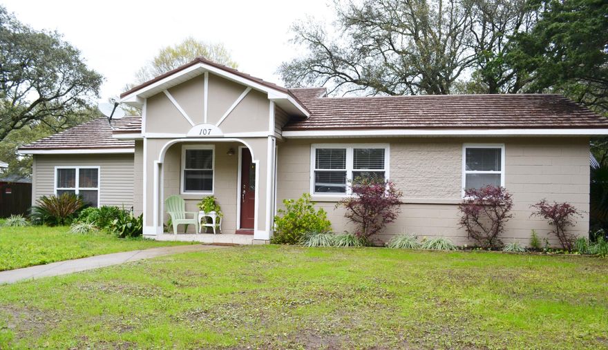 Inviting, well maintained home in the heart of Fort Walton Beach. This home boasts loads of charm with an open floor plan, 18 inch tile throughout, plenty of living space and large master bedroom. Cool off in the summer months with a decked out pool in the back or hang out in the screened porch off of the living room. Home has a metal roof, brand new refrigerator, seller is installing a new dishwasher. It's a gem!