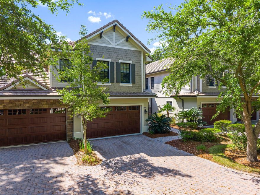 It is a RARE OPPORTUNITY when a Clubside 1 Condo becomes available! First floor living; NO STAIRS...NO ELEVATOR!  Pull into your two-car garage and walk right in!  Over $75,000 in AMAZING renovations make this MOVE-IN READY.  WELCOME HOME!  You have found your piece of paradise in this EPIC condo complete with amazing neighbors in the amenity filled coastal sanctuary of Wild Heron.  Living in Wild Heron, you would never know there were tourists in this town, so it is a great community to kick back, relax and enjoy life.   This incredibly well-appointed condo is in the heart of Wild Heron and just steps to the acclaimed Sharkstooth Golf Course and new Davis Love III golf course.  This GORGEOUS first-floor condo has 3 bedrooms, 3 full bathrooms, 2192 sf with beautiful upgrades including a remodeled kitchen, all three full bathrooms fully remodeled, new laundry room floor and refresh, new kitchen lighting and more.  Bright and spacious, you'll have room to spare.   A two-car garage provides ample parking.  A screened lanai with triple-sliding doors opens up to the living room bringing the outside space into the overall living area.  The washer and dryer, a custom gas-powered golf cart, a second 25 cu.ft. refrigerator, and a 5500-Watt portable generator all convey with a strong offer.  3/4" plywood window panels and hurricane clips are provided with this condo.  These condo buildings are concrete, with a 10" concrete slab between floors, and are extremely quiet and energy efficient.  

This amazing coastal sanctuary borders Lake Powell, the largest coastal lake in Florida and you will feel the peaceful atmosphere as soon as you drive in.  Just minutes from 30A, beaches and Pier Park, this exclusive gated and guarded community is luxury living at its finest with incredible amenities and the renowned private membership, Greg Norman designed Sharkstooth at Watersound golf club.  

Wild Heron truly is a coastal sanctuary.  Amenities include a large, heated community pool, hot tub, large gym, boathouse, dock on Lake Powel - the second largest brackish lake in the world, fire pit, trails, event lawn, and other.  Wild Heron is a very social neighborhood with summer concerts, holiday parties, weekly food trucks and farmers market, yoga, dance exercise, water aerobics, and many other activities.  Watersound Club is available to join and includes not only the acclaimed Sharkstooth Golf Club and the new "Third" Links golf course , but access to Camp Creek golf course, Camp Creek Inn w/Pool and gym, the Watersound Beach Club, and on-site clay lighted tennis courts.  You are only a few minutes from Beach access 87 which is right down Kelly Street.  Sunsets on Lake Powell are amazing and fishing, boating, kayaking and paddleboarding are frequent activities.  
