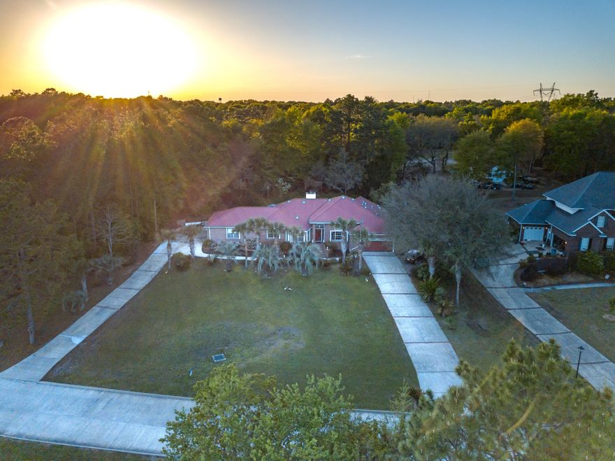 This prestigious home can be yours! Fabulous 4br/2.5ba home offers a beautiful view not only from the outside but from the inside as well ~ Amenities throughout. Master Bdrm has cathedral ceilings. Master bath has corner garden tub with jets, 2-person shower with dual heads, skylight & walk-in closet. Kitchen has been remodeled with all pullouts and easy close drawers. Kitchen & Master bath both have their own small instant hot water heater. Kitchen Aide stainless steel appliances to include 48'' counter depth refrigerator; & double oven/microwave (both convection, 48'' Wolfe Gas Cooktop) It has a very large walk in pantry.There are skylights in all rooms except bedrooms. Family room has vaulted ceilings and gas fireplace with blower and a marble hearth. 2 Garages, metal roofing