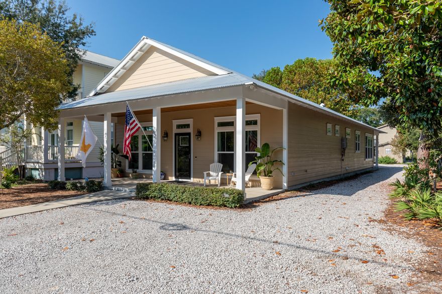 Nestled in one of Destin's most sought-after communities, Crystal Beach, this spacious beach house delivers on privacy, luxury and so much more. The immaculate 3 bedroom home, built with meticulous attention to detail in 2015, features a bright open living space with high ceilings and a chef's kitchen equipped with gas stove. An open sitting area out back, perfect for entertaining under the stars, separates the main house from the detached garage. Within the Crystal Beach community, you'll enjoy a relaxed lifestyle while being just minutes away from shopping, dining, and entertainment. All while living just 2 blocks from one of the worlds most beautiful beaches.