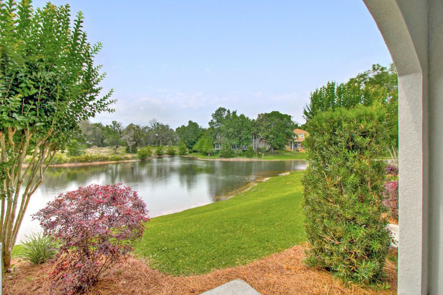 Resort living just waiting for you!!! This 3 bedroom, 2 bathroom, center unit features 9 foot ceilings, brand new carpet, fresh paint, in-unit laundry, 65 Inch 3D Smart TV which is mounted to the wall, reverse osmosis water filter in the kitchen and 2 walk out cover patios with amazing lake views. The unit is handicapped accessible. This fantastic resort community has miles of walking trails, golf, several swimming pools, 2 restaurants, a marina and tennis courts.