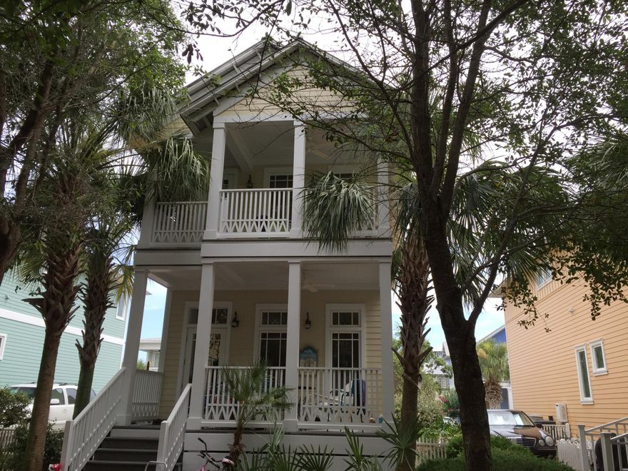 This home is one of the enclave of ''Cottages of Carillon,'' located close to the Bellview Park, tennis courts, basketball courts, playground, and Westside Pool. This charming three bedroom, three bathroom home is just the right spot for your beach home, investment property, or permanent home. The community of Carillon Beach has many excellent amenities and almost one mile of pristine sugar sands beaches