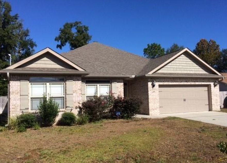 Great location on this 4BR/2BA home close to hospital, shopping and more! This home has on open floor plan with large living room with tray ceiling, well equipped kitchen with stainless applicances, dining area that leads out to the covered porch, split bedroom plan with large master bedroom and bath with walk in closet, separate tub/shower, double vanity, three additional bedrooms and full bath. This home as an inside laundry room, 2 car garage with extra storage, large, level back yard with privacy fence, covered porch and pergola that extends patio. Owner will consider pet case by case.