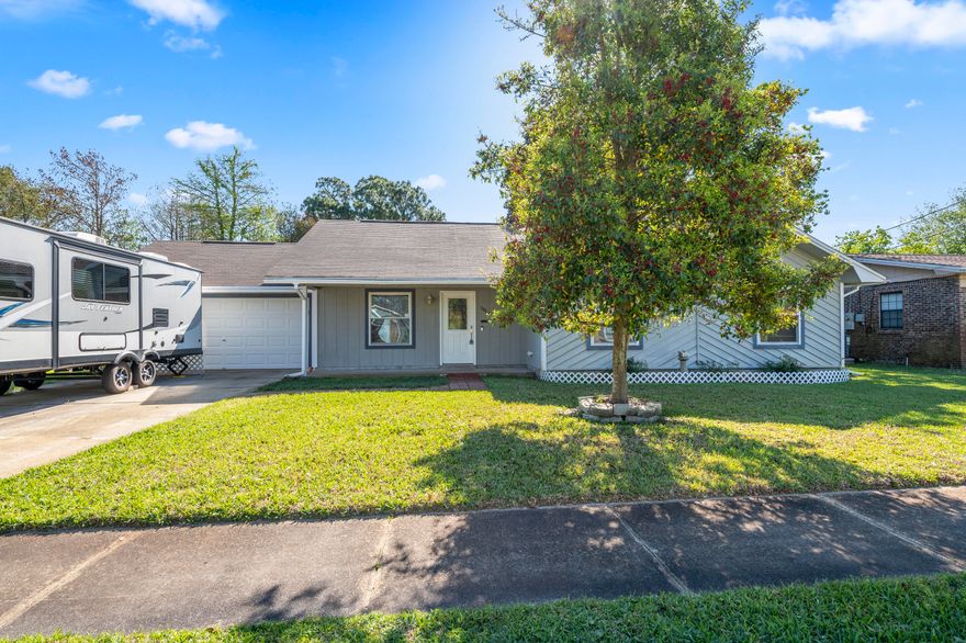 Beautiful home tucked away in a quiet community in Mary Esther. This home is only a short drive to Hurlburt Field and many restaurants and shops! This home has been meticulously taken care of over the years. As you walk into your new home you are greeted by a large open great room. As you continue to the left, you'll find your sizable dining area and a very cute and functional kitchen. As you venture back to the right side of the house you notice two good size bedrooms and your master suite. You'll notice that the master bedroom has plenty of room for your king-size bedroom set and a walk-in closet to keep everything organized. As you walk outback, you'll love the screened in porch and well-kept back yard to enjoy those warm Florida days. Schedule a showing today!