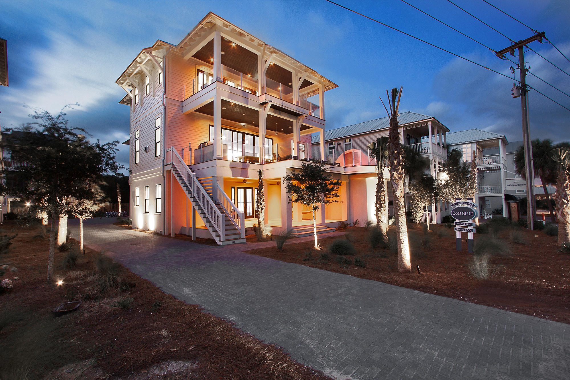 Guaranteed annual rental income of $275,000 make this property a rare investment opportunity. Sweeping views of the Gulf of Mexico combined with astonishing architecture exemplify this incredible property. Discover the ultimate beach property conveniently located in the heart of Seagrove Beach. Deeded private beach access puts your feet in the sand within a few steps. Featuring a second-floor pool, multiple living spaces, incredible outdoor living, private carriage house, elevator and ample parking this new construction home will feel like it was custom built for you! Located approximately one mile from Seaside, this estate offers outstanding access to enjoy all 30A offers including the sugar white sands, emerald waters, world-class fishing, first-rate dining and luxury shopping.