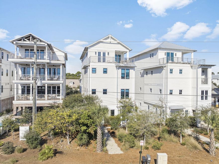 Presenting an extraordinary opportunity to own a coastal sanctuary offering refined luxury and effortless beachside living. Ideally situated just steps away from the pristine sands of San Juan & Santa Clara Regional Beach Accesses, this exceptional residence combines high-end design with inviting coastal charm. Located on the renowned Scenic Highway 30A, providing easy access to local dining favorites, and Seaside, FL, the epicenter of 30A. This impressive 7,037 sqft home features 8 bedrooms, 7 and a half bathrooms, providing ample space for family and guests alike. Set within a non-HOA neighborhood, the home offers the perfect balance of convenience and accessibility. Boasting Gulf views and a thoughtfully designed layout, this home offers a private retreat ideal for both relaxation and entertaining. Expansive outdoor living spaces include a private pool with a sundeck, plush lounge seating, and a covered patio featuring a built-in grill and al fresco dining area. The elegant pool is lined with pavers and palm trees, as well as a privacy fence. The pool can be heated seasonally for added comfort during cooler months.



The gourmet kitchen is a chef's dream, featuring a gas range and custom-built vent hood, complete with top-of-the-line appliances, granite countertops, and an oversized island perfect for gathering. Designer details and coastal-inspired finishes flow throughout the home, which features engineered hardwood flooring in the main living spaces and tile in each bathroom, enhancing the light-filled interiors.



The main house offers multiple living spaces, including a game room with a game table and lounge, as well as furnished balconies with Gulf views. For added convenience and privacy, the separate carriage house features two bedrooms, a full bath, a cozy living area, and a well-equipped kitchenette  ideal for guests or multi-generational stays.



This remarkable property offers the perfect blend of coastal elegance and modern convenience, making it an exceptional opportunity for those seeking a luxurious beachside residence.

