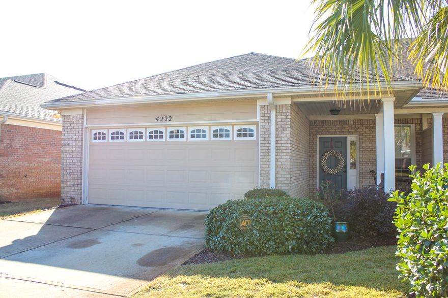 This 3BR/2BA one-story brick townhome with 2-car garage is located in the desirable community of Diamond Lakes. It has an open floor plan and a screened in porch. The large living/dining and kitchen areas have vaulted ceilings. There is a built-in nook in the living room for your TV and offers open shelving and a gas fireplace. The kitchen features wood cabinets, tile floors, solid surface countertops, large breakfast bar, and a pantry. There is a spacious master suite off the living room. The master bath includes a whirlpool bath, separate shower, double sink vanity, tile floors, and walk in closet. The other two bedrooms and laundry area are located down a separate hall. The large guest bath includes double sink cultured marble vanities and tub shower surround.