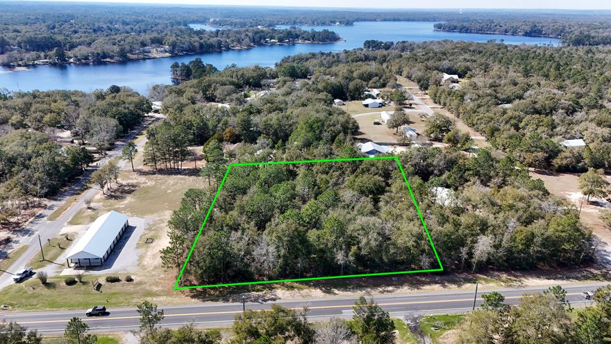 This nearly 2 acre parcel is zoned Urban Residential which the Land Development Code states is 2 dwellings per acre. Land is completely flat and has 308' on Hwy 83N, just 3+ miles north of downtown DeFuniak Springs. This could make an excellent homesite for a new build or manufactured home (or several). City water is available and septic would be required. Tap fee has not been paid. Enjoy several nearby public parks with playgrounds, pickleball, fishing and more.