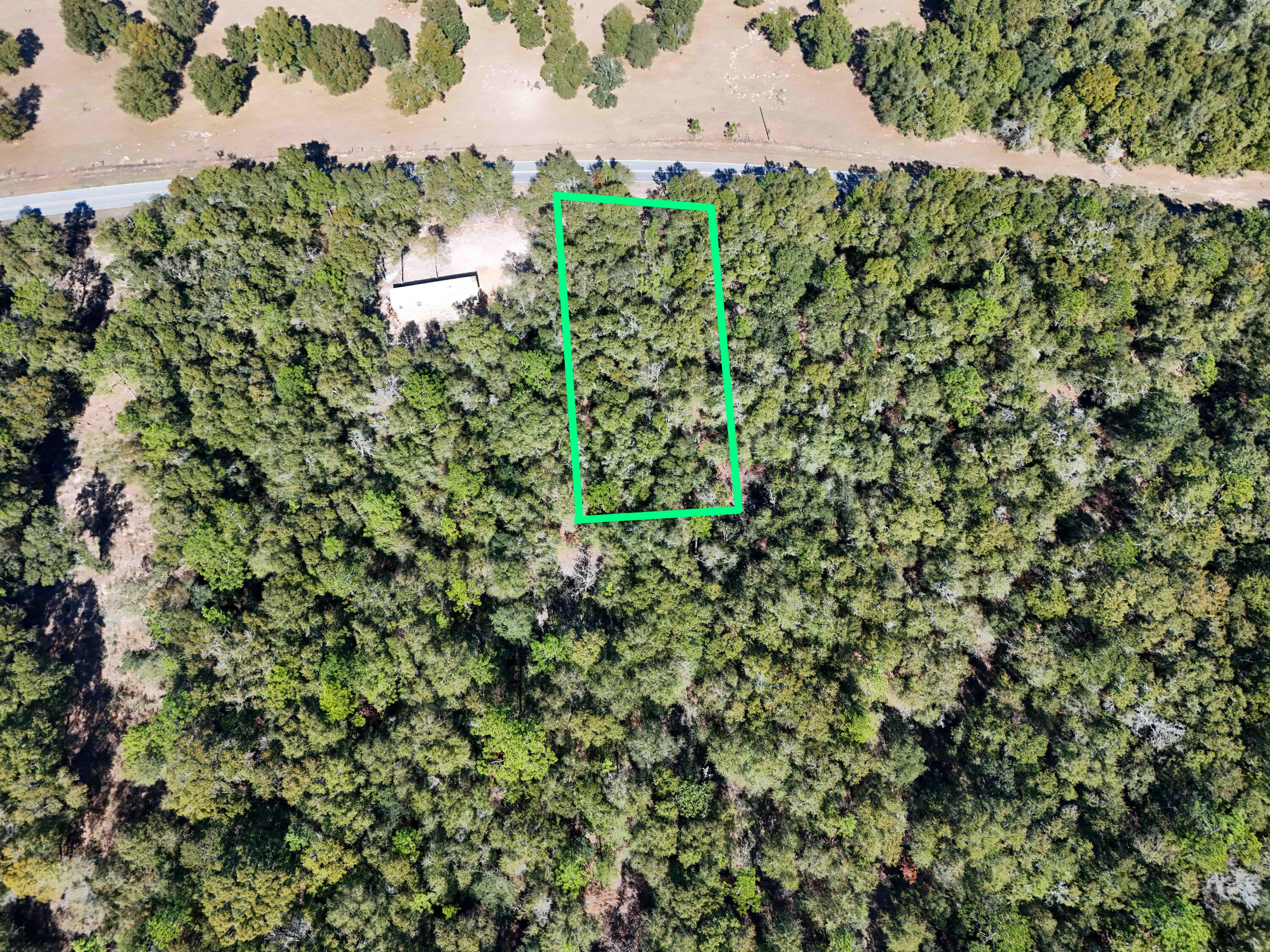 Outstanding opportunity to own .57 Acre, wooded and level, ready for your new build or manufactured home. This is the perfect ''out in the country'' homesite with just a few homes nearby, ideal for privacy. Located on a paved road between Crestview & DeFuniak Springs and an easy commute to the bases. Will require septic and well with electric easily accessible at the road. This homesite is priced right, so don't wait to make it yours!