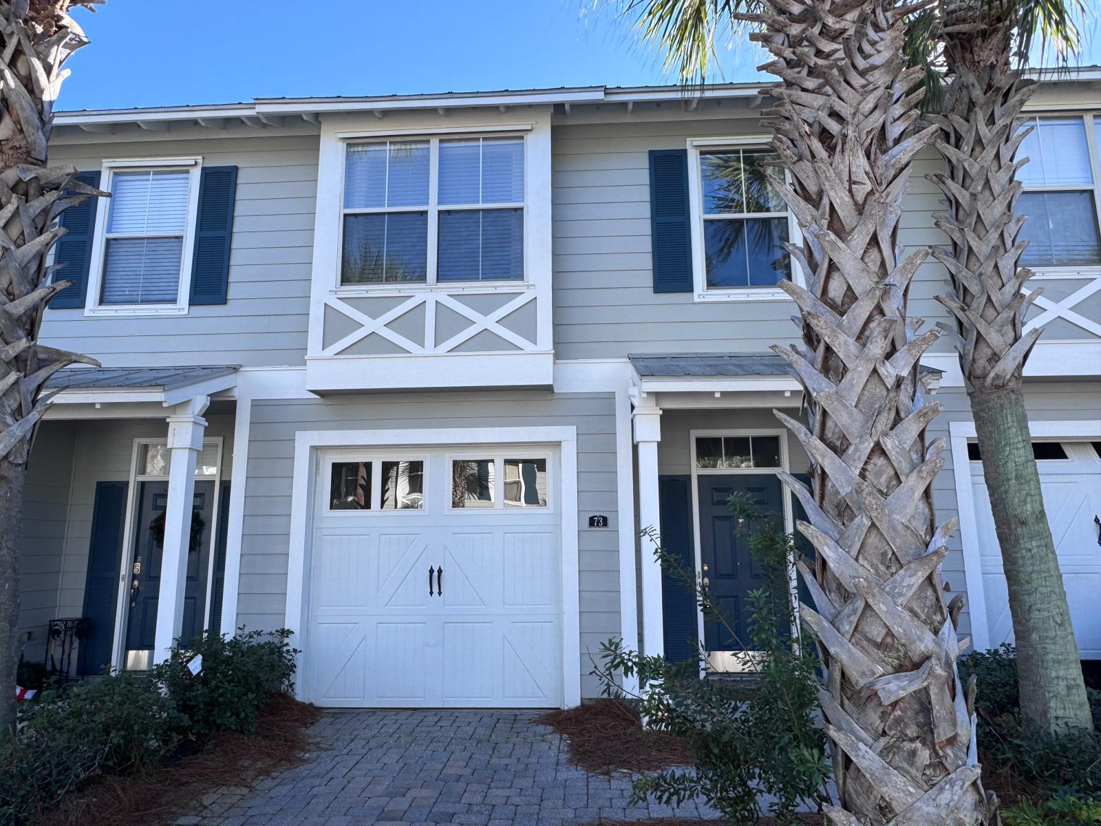 This move-in-ready townhome is brimming with eclectic decor and modern touches. Nestled in a quaint neighborhood, it's a fantastic option for proximity to the sugar sand beaches of south Walton. The property features a spacious primary bedroom with a large walk-in closet and en suite. There are two spacious guest bedrooms and an additional full and half guest bath, as well as ample living areas, a covered patio for outdoor enjoyment, and the convenience of a garage. It can be rented furnished or unfurnished.Pets may be considered on a case-by-case basis with prior owner approval and a non-refundable pet fee. Please note, this is a smoke-free property, including no vaping.