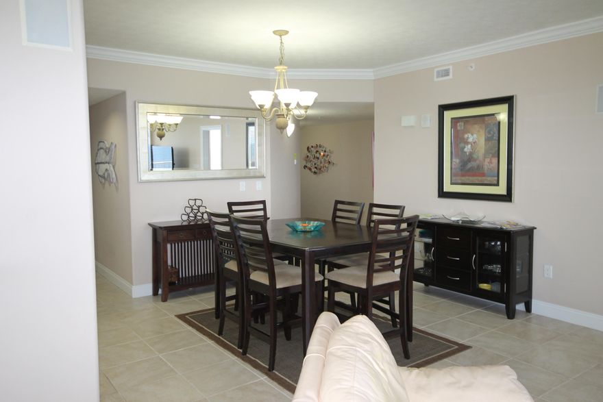 Owner financing for qualified Buyer. The interior of this unit boasts 9'' ceilings, crown molding, granite counter tops and ceramic tile. This unit is loaded with upgrades. This unit also has new heating & air. This complex has possibly the best view of the entire beach. This unit has a wrap around balcony with a panoramic view of the Gulf, Bay, Lagoon & St. Andrews State Park. You can watch the ships and fishing fleet as they go though the Pass. The complex is oriented on the beach in such a way that gives you a full view of the west and east beaches. This unit has granite counter tops, cultured marble vanity tops. The unit has full lenghth windows on the front and side. All three bedrooms open to the balcony. All information is believed to be correct but should be verified by the Buyer