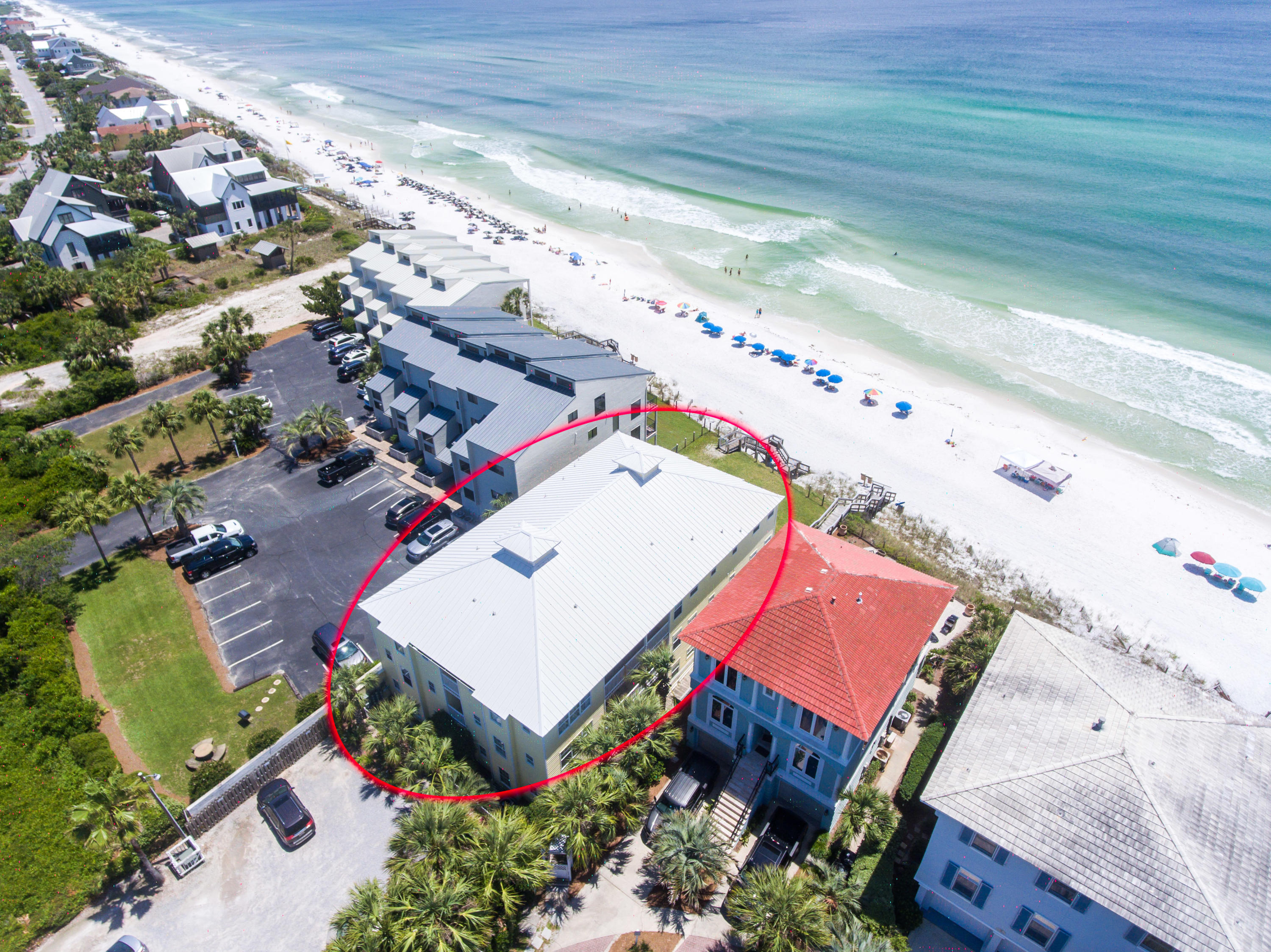 With a stellar beachfront location in the desirable Sun Seekers condominium in beautiful Blue Mountain Beach, it's easy to see why this unit should be at the top of your must-see list. This condo offers the pinnacle of privacy with only 10 units in the building and a quiet location south of Scenic Hwy 30A. It features updated stainless steel appliances, open concept living and dining spaces, private beach access walkover and is offered fully furnished. Enjoy beautiful views of the Gulf from your top-floor private balcony. This unit is conveniently located within close proximity to various eateries and shops, making it an ideal vacation rental opportunity or beach home.