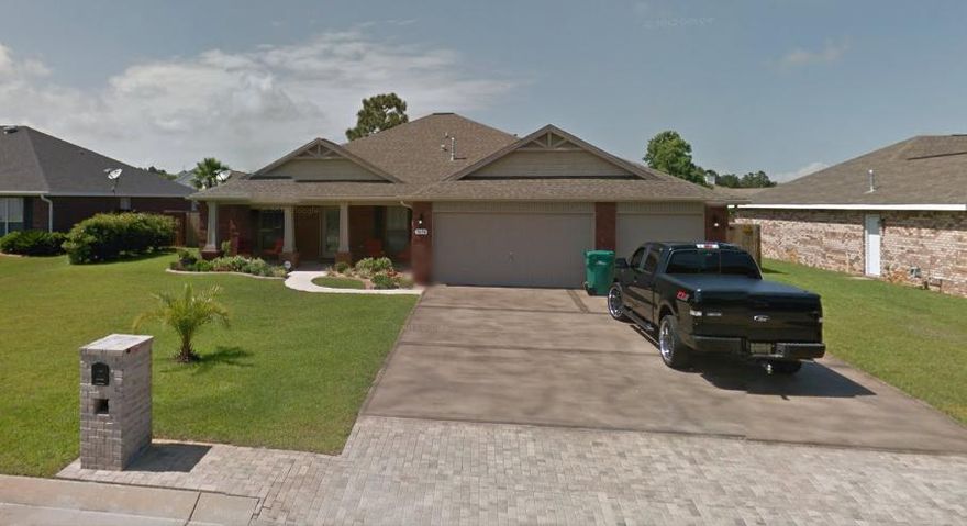 Beautiful 4 Bedroom/3 bath all brick home in a great neighborhood with gas and underground utilities! Well maintained home built in 2012 by Whitworth Buidlers features a split floor plan and 3 car garage. The Parrot Bay II has a nice covered lanai off the back of the house and an energy package that is simply unmatched with a 16 SEER A/C unit, 2x6'' exterior walls and Low-E glass windows.