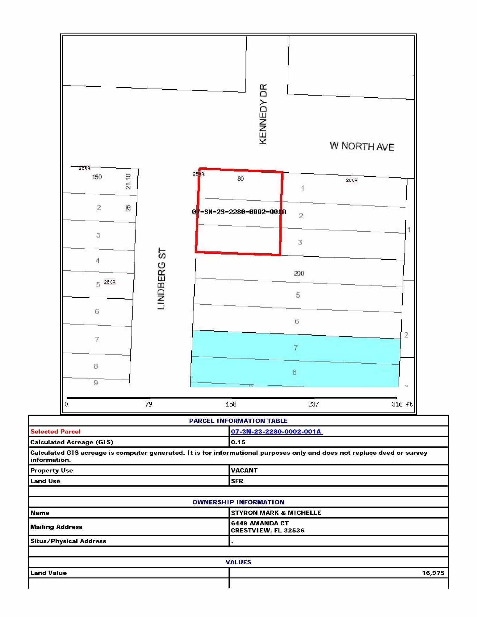 SHOFFNER ADDN - Land
