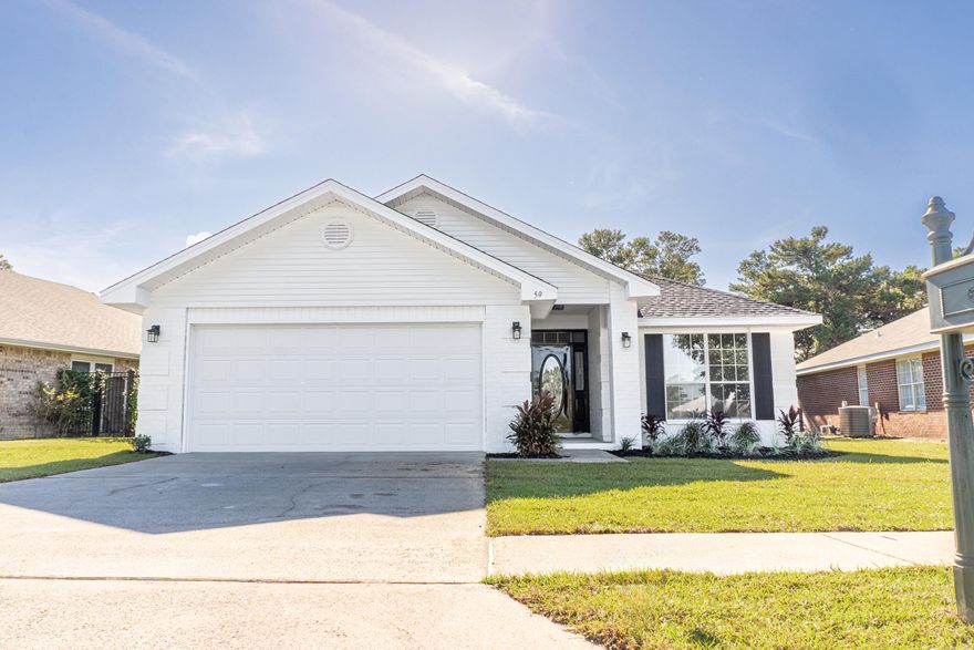 Located in the extremely popular Paradise Retreat subdivision, this completely remodeled REO home is one to see! Paradise Retreat Subdivision is directly across from the Gulf of Mexico Beaches. Many of the homes in this area serve the AirBnB and VRBO community and offer amazing owner occupied opportunities. Home has a new dimensional shingled roof, New HVAC, flooring, fresh paint, craftsman trim, new appliances, sprinklers, sold and so much more. Live the Beach Life!  Perfect for year-round living or a lucrative vacation rental, this property offers the ultimate coastal lifestyle. To help visualize this home's floor plan and to highlight its potential, virtual furnishings may have been added to photos found in this listing. Call today!