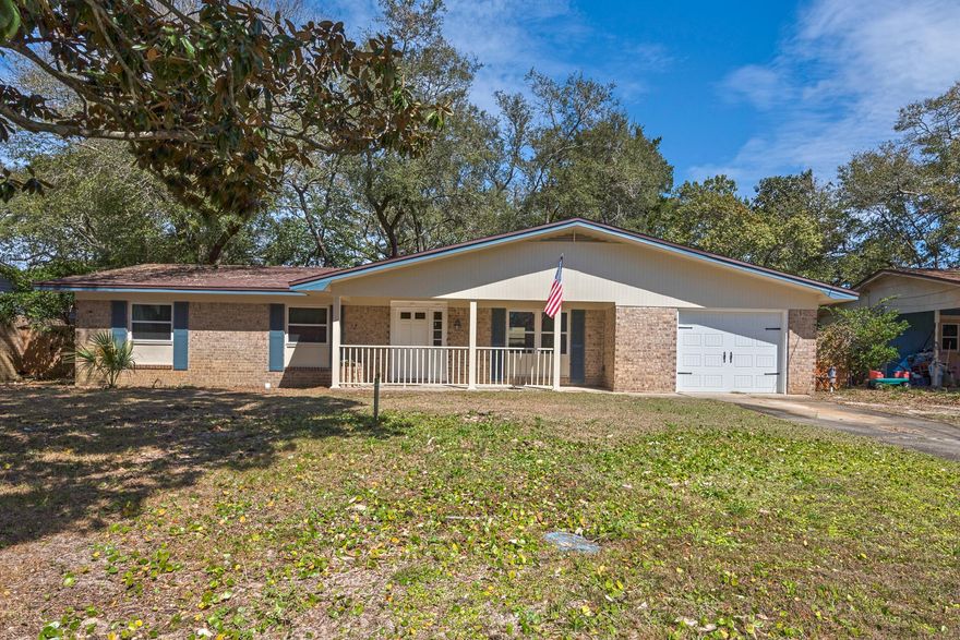 This beautiful home is tucked away on a quiet street in a nice established neighborhood in Fort Walton Beach.  It features many great upgrades to include new cabinets in 2018, granite counter tops, quality laminate flooring, light fixtures, etc.  The spacious open floor plan includes a living room AND family room.  The back yard welcomes you with an open patio, fenced yard and wooden seating.  Owner is providing wall mounted TV in one living area (AS IS), washer & dryer, lawn mower and pest control. Sorry no pets allowed.   All Coastal Realty Services residents are enrolled in the Resident Benefits Package (RBP) which includes renters insurance, HVAC air filter delivery (for applicable properties) and our best-in-class resident rewards program, and much more! More details upon application