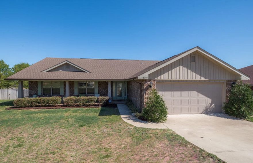 Welcome to your stunning new 4 bedroom 2 bath split floor plan home. Located in Silver Creek Estates, this home has a lot to offer. With title throughout the main living area and carpet in the bedroom this home is sure to please. This all brick home that is located on a cul-de-sac, is perfect for your family. The large backyard features a deck, shed, kids swing set and is perfect for your outdoor family. Set your appointment today to view this beautiful home.