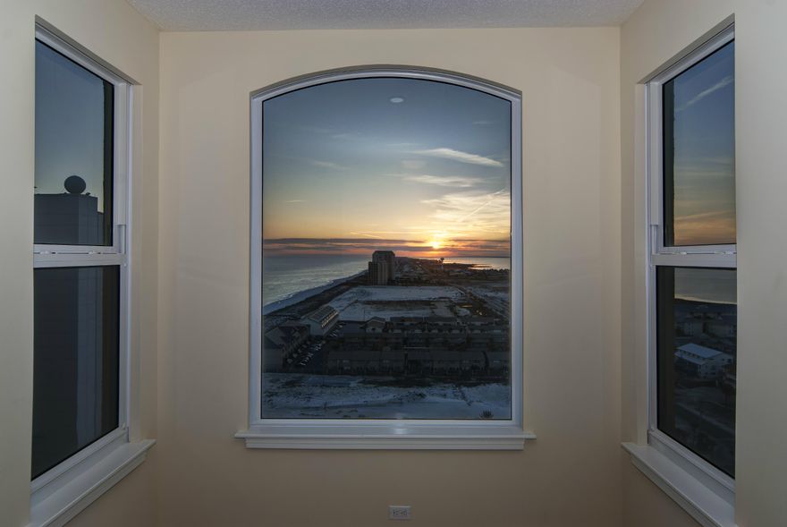 The wait is over! Your new home on the Gulf awaits! Ready to enjoy. The flooring and stainless appliances are installed. Beautiful tile in main living areas and new comfortable carpet in the bedrooms. This is a rare opportunity today to purchase a Never Before Occupied and True Gulf Front residence. Your new home majestically rises above the beautiful uncrowded sandy shores of Navarre Beach and is priced to sell. Take a dip in the large pool, relax on the sun terrace, and dig your toes in the white sandy beach. Walk along the shoreline, enjoying views of the beautiful Gulf of Mexico. You and your guests will enjoy condominium living in Navarre Beach at its best. The open floor plan is designed to make beach living easy and enjoyable accommodating family and friends. Graciously sized