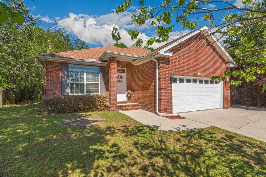 New listing in North Crestview. Spacious eat-in kitchen with ample cabinet space, breakfast bar, pantry, and tile floors. Open living room and dining area will comfortably fit all your furniture. High ceilings, recessed lights, and plenty of natural light coming in. Good storage and closet space throughout. Roof replaced with 30yr shingles in 2015. Transferable roof warranty included. Plywood flooring in garage attic. Access panel in garage for individual water shut off. Shed sold as-is.