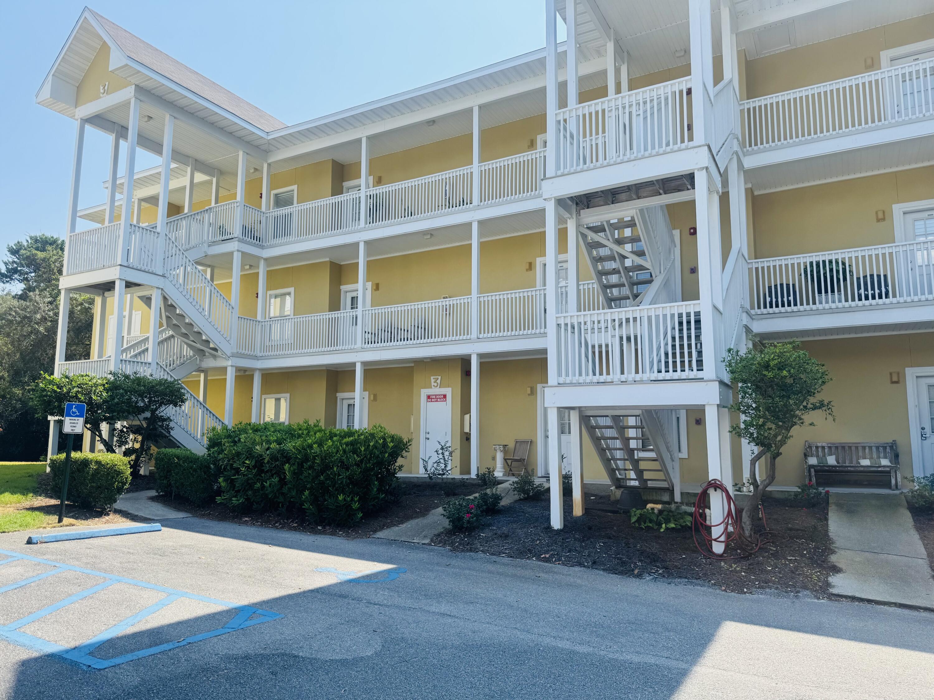 Prime location for this 2nd floor two-bedroom, 2-bathroom condominium. The complex features elevators, community pool, bike racks, golf cart charging station and access to Eastern Lake, bordering on Deer Lake State Park. Walk or bike to restaurants, cafes, shops, and 30A's beautiful pristine beaches. Rent includes water, sewer and garbage. Application process required. Call to inquire.