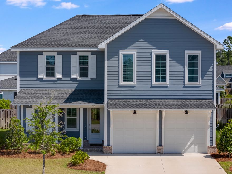 Located in the desirable Watersound Origins community, 45 Cambium Ct is a stunning 4-bedroom, 3.5-bathroom home with two master bedrooms, including one on the first floor and a 2 car garage. The property features luxury vinyl plank (LVP) flooring throughout, a screened patio and a fenced backyard. The kitchen is equipped with stainless Bosch appliances, Quartz countertops, kitchen island and is centrally located within the living and dining room. Residents can enjoy a variety of community amenities, including a fitness center, pool, golf, tennis, pickle ball, basketball, and nature trails.