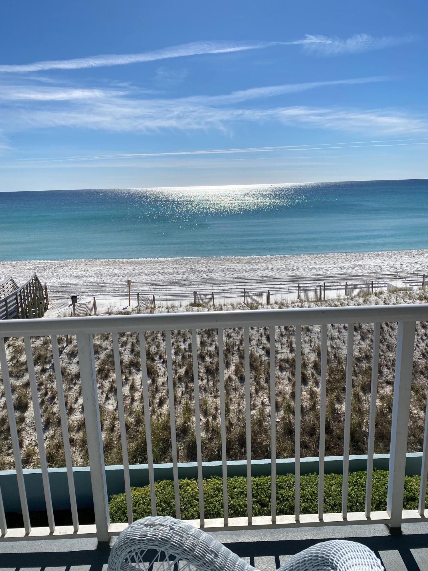 On Beautiful Okaloosa Island, #4001 is the One!! The One with over $70,000 in recent upgrades and interior appointments, the One perfectly located at the east end of the 4th floor at the ever-popular Islander, the One as a corner unit has an Oversized Balcony, the One that is a 'True' 3 Bedroom with 3 Full Bathrooms, & The One that would make a wonderful permanent residence or fantastic vacation rental! With its great layout & awesome views it must be seen to be fully appreciated. Unit #4001 comes complete with a full-size washer & dryer and a more than ample sized owner's closet. Additional amenities include an updated fitness room, remodeled lobby, grilling station, & open covered parking for owners only. Owners' pets are allowed. Come see it today, make it yours, & Love it Forever!