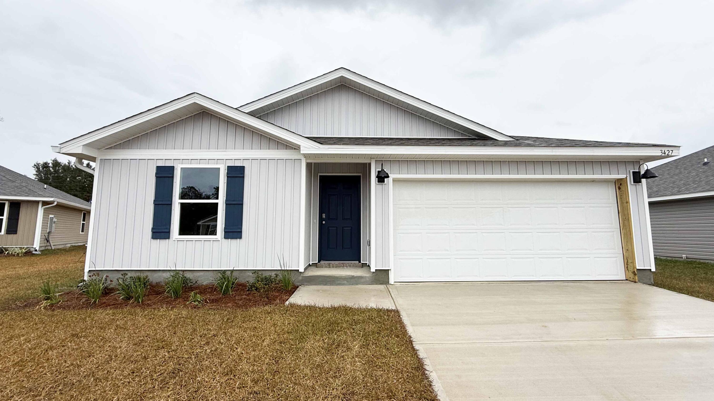 NEW CONSTRUCTION ALMOST MOVE IN READY! Day's Landing, a fast-growing Crestview area. The popular & lovely Freeport model with its fabulous open design makes for easy, comfortable living & entertaining. Well-designed kitchen features stainless appliances, smooth-top range, built in microwave, quiet dishwasher, pantry & more. Eye catching wood-look flooring & PLUSH carpet in the bedrooms. The 'Smart Home Connect' System includes a variety of convenient Smart Hm. Devices. Bedroom 1 & adjoining bath offer a lg. walk-in closet & lg. shower. Nice clean lines for a very attractive curb appeal & an easy drive to the airport, military base, beaches at Ft. Walton - Destin & minutes to the popular 'Blackstone Golf Course.' Awesome home in desirable location.