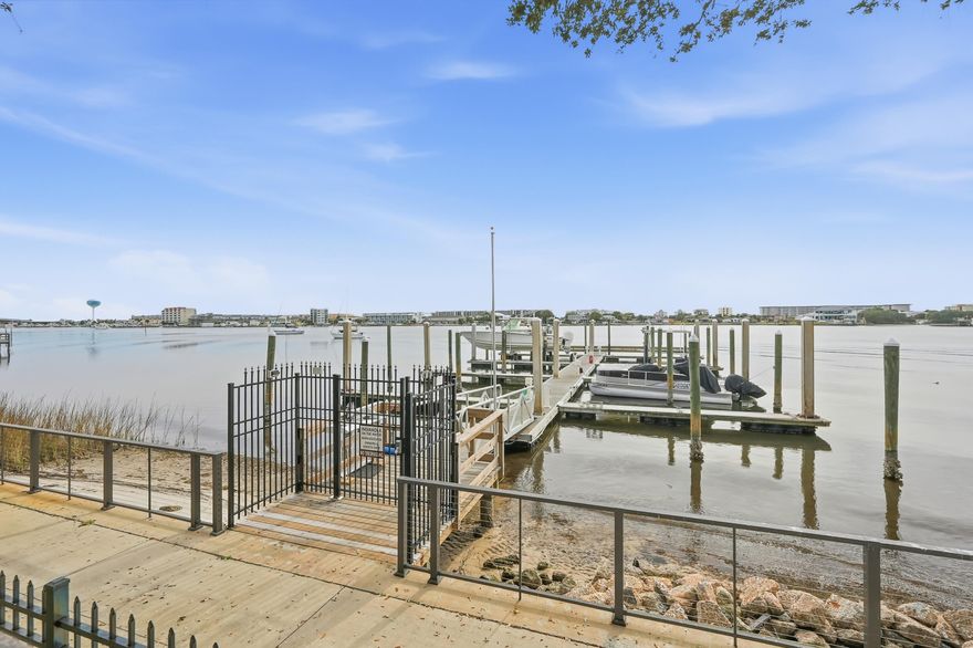 Wake up where history, water, and luxury meet. This beautifully appointed condo is nestled in Historic Downtown Fort Walton Beach, steps from the iconic Indian Temple Mound and the vibrant Landing Park. Inside, coastal elegance shines with an open, light-filled layout, refined finishes, and serene views that invite you to slow down and stay awhile. Outside your door, enjoy waterfront walks, boating, dining, festivals, and sunsets over the sound. Gated, private, and perfectly positioned, this residence offers a rare blend of timeless surroundings and modern comfort. Whether as a primary home, second retreat, or investment, this is downtown waterfront living at its finest--where every day feels connected, effortless, and unforgettable.  Don't miss out on this rare opportunity, act now!