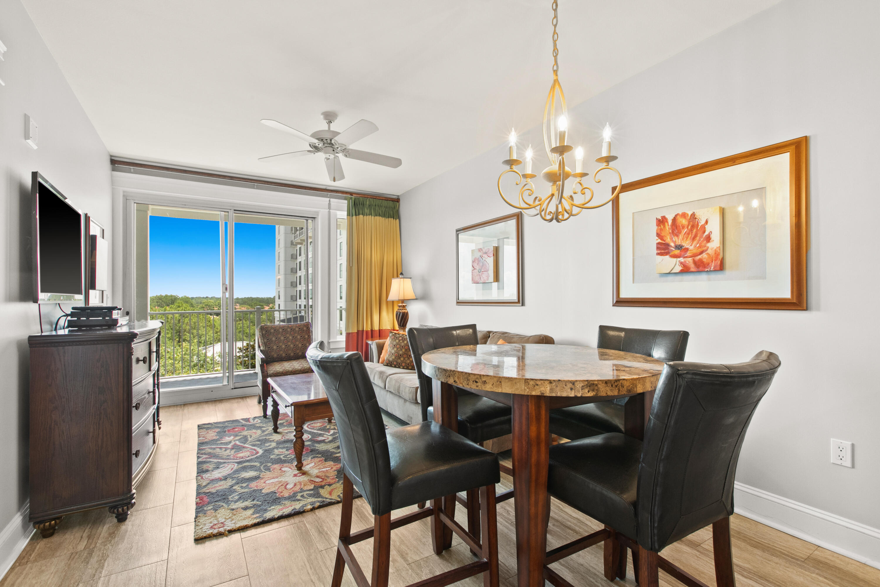 Location, location, location! This 1 bed condo offered for sale in Sandestin Resort is near Baytown and the new Hotel Effie. The Grand Sandestin is newly painted with refurbished decks and the unit has updated tile throughout living area and is ready to rent. Sandestin Resort offers daily kayak, bike and boogie board rentals, daily tennis court time, fitness club access (with spa and steam rooms), access to the resorts four pools, and discounts on golf and beach set-ups. This is in addition to any amenities specific to this property's neighborhood and is an exclusive offering with this listing.