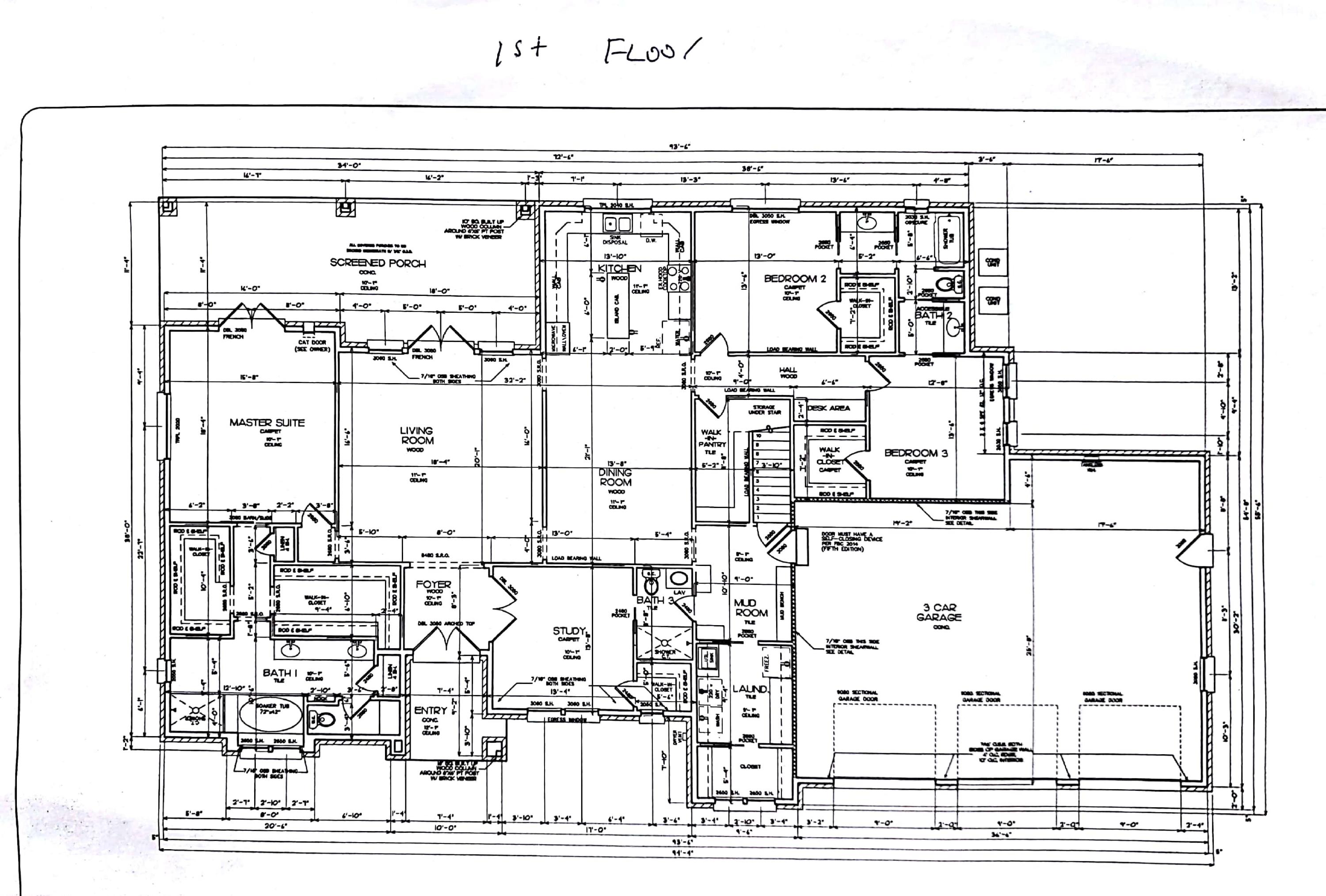 METES & BOUNDS - Residential