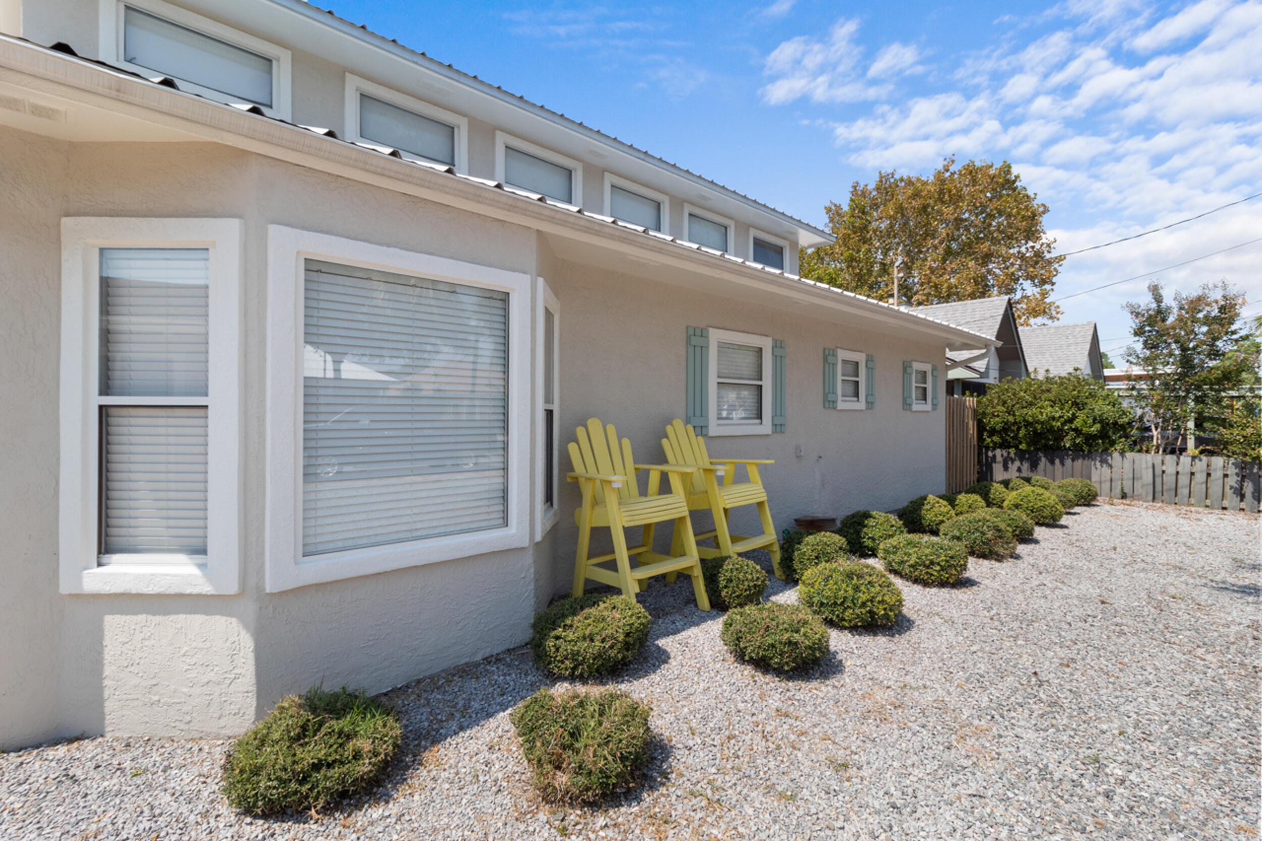 This spacious coastal retreat on the West End of Panama City Beach offers the perfect blend of comfort, style, and convenience. Just a short walk or golf cart ride to the beach, this two-story home designed for easy beachside living.Inside you will discover new floors and a stylish kitchen featuring stainless steel appliances and granite countertops. The interior is beautifully designed with calming neutral tones that create a bright, welcoming feel throughout. Out back, a private pool invites you to unwind or entertain friends after a day at the beach. This home's meticulous upkeep make this property truly move-in ready. A durable metal roof, installed in 2019, ensures lasting peace of mind. Call your agent now to schedule your appo