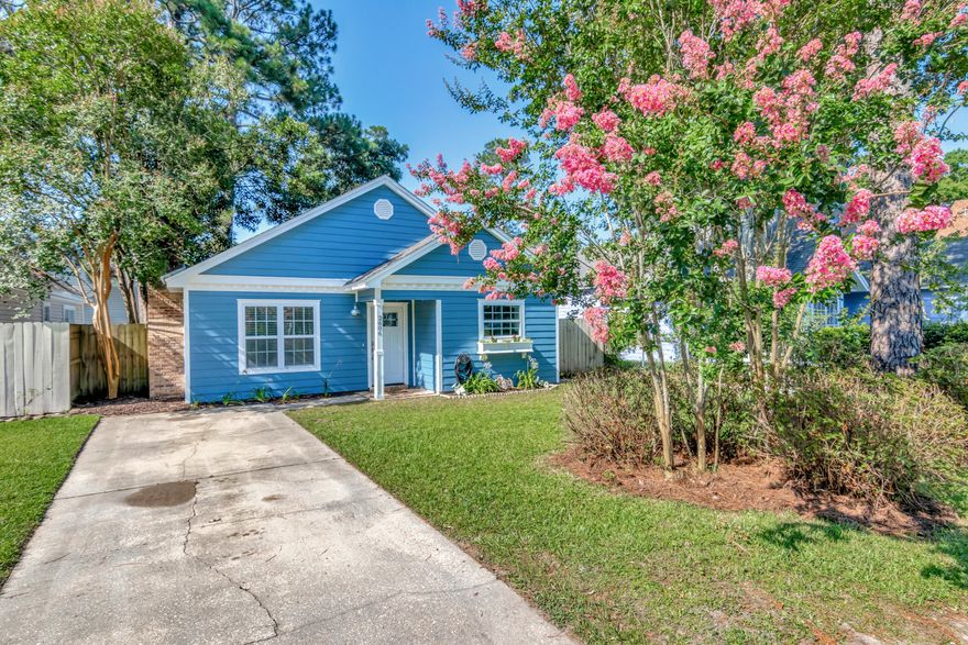 As soon as you enter this home you're welcomed into massive, vaulted, shiplap  ceilings. Home is centrally located in FWB, close to Eglin and Hurlburt, perfect for a military family. New appliances and updated kitchen. Beautiful brick fireplace acts as the centerpiece to the living area. 3 Bedrooms and 2 bathrooms, all are updated with new vanities and fixtures. Master bedroom has a wall in closet. Don't miss you chance to come see this property today.