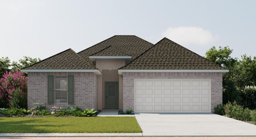 Awesome builder rate plus FREE refrigerator. Restrictions apply.The LASALLE V A in The Bluffs at Lafayette community offers a 3 bedroom, 2 bathroom, open and split design with computer desk/niche. Upgrades added (list attached). Special Features: double vanity, garden tub, separate shower, and walk-in closet in master bath, kitchen island, pantry, covered porches, undermount sinks, LED lighting throughout, crown molding, ceiling fans in living and master, custom framed mirrors in all baths, smoke and carbon monoxide detectors, landscaping, architectural 30-year shingles, flood lights, and more! Energy Efficient Features: tankless gas water heater, kitchen appliance package with gas range, vinyl low E windows, and more! Energy Star Partner.