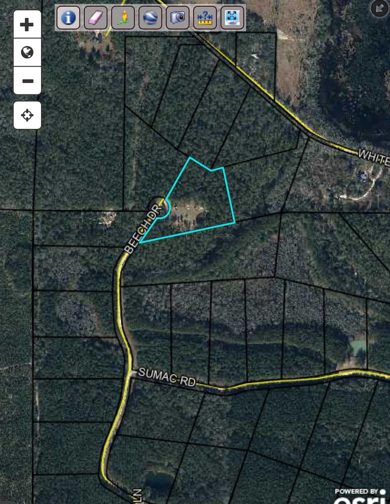 This is a beautiful, 5.7 acre wooded parcel.