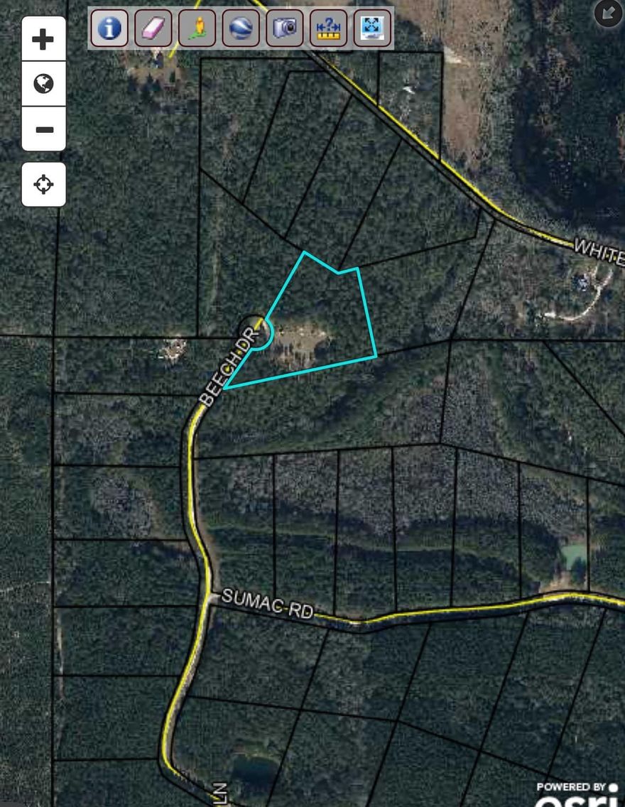 This is a beautiful, 5.7 acre wooded parcel.