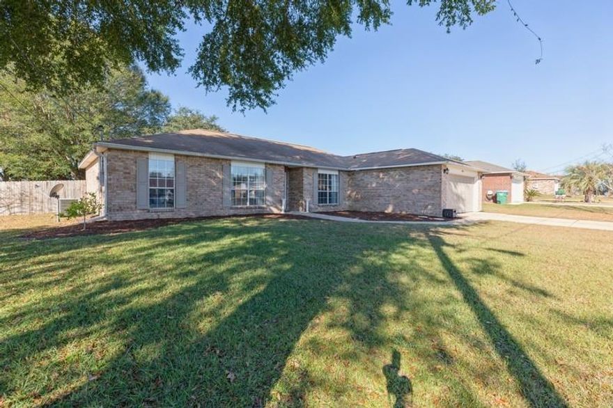 This is the one! Flat lot, No HOA, Smart Home Features, and a workshop with RV connection. All in South Crestview just minutes away from Eglin, Duke and 7th Special Forces. Well maintained and upgraded Kitchen and Bathrooms. Granite counter tops and you never seen no other system like the one  this home has. It a Leviton system and all the lights are able to dim. CAT6 cables and one of the most clean and organized cable systems so you can have your home fully equipped with today's technology. Home conveys with the Smart Sprinkler System, Smart Nest Thermostat, and the Nest Google Hub to control all your Smart Home features currently available or others you want to add. Home has a Whirlpool Whole House Water Filtration System. Schedule your showing today