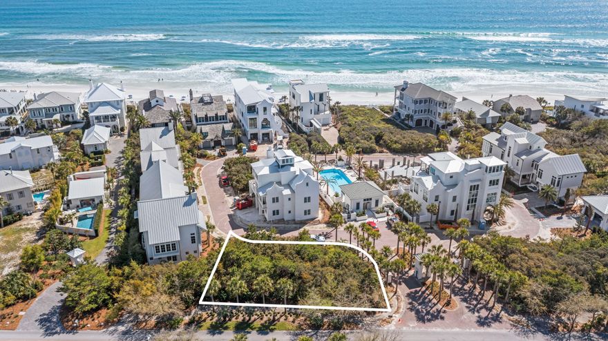 One of the last remaining lots in Heritage Dunes South! Design and build your custom dream home with potential gulf views. Heritage Dunes is a gulf front, rental restricted community nestled in the heart of Seagrove Beach off of Eastern Lake Road featuring only 16 lots on the south side. Attractive neighborhood attributes include community pool (located in close proximity to this lot), gated entry, and a private beach. Spacious lot with plenty of potential to build a resort style home. Enjoy this premier location with close proximity to Eastern Lake, Seaside, and all that 30A has to offer.
