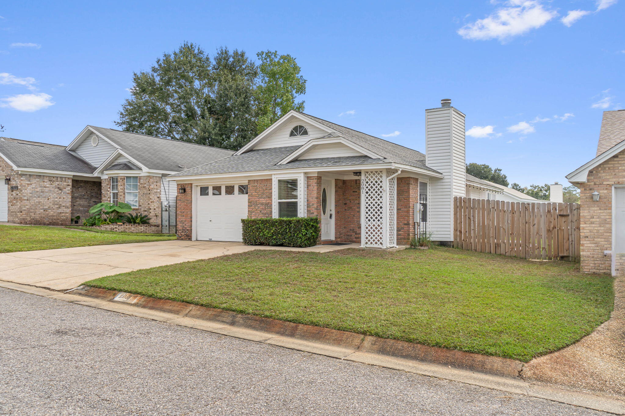 Seller is offering $5,000 in rate buy-down/closing costs assistance. Cute patio home convenient to shopping, UWF and hospitals. This home is perfect for the first time home buyer, parents wanting to purchase rather than rent for their UWF students, retirees looking for the convenience of being near hospitals and eateries or the investor looking for a rental property near UWF. Fantastic, safe location, only a 5 minute walk (.2 Mile) to UWF. Tile flooring throughout for easy cleaning. Updates include: Roof replaced 2012, tile flooring installed 2019. IMPACT RESISTANT WINDOWS installed 2020, HVAC replaced & ducts cleaned 2021, Vinyl siding and vapor barrier replaced 2023.