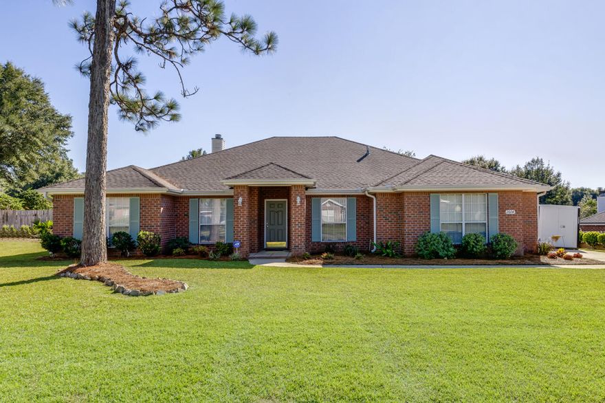 This well-maintained home offers both comfort and functionality in a sought-after neighborhood. Inside, you'll find a dining room, a spacious family room, laundry room, and a large kitchen with ample storage--perfect for cooking and entertaining.Step outside to a beautifully landscaped yard featuring a sparkling pool and a covered outdoor area, ideal for relaxing or hosting gatherings year-round. Recent updates and features include a whole-house generator for added peace of mind, a new pool liner (2022), pool pump (2020), new AC system (2020), replaced septic lines (2020), and a new hot water heater (2024). Large TV in Living room conveys with sale.