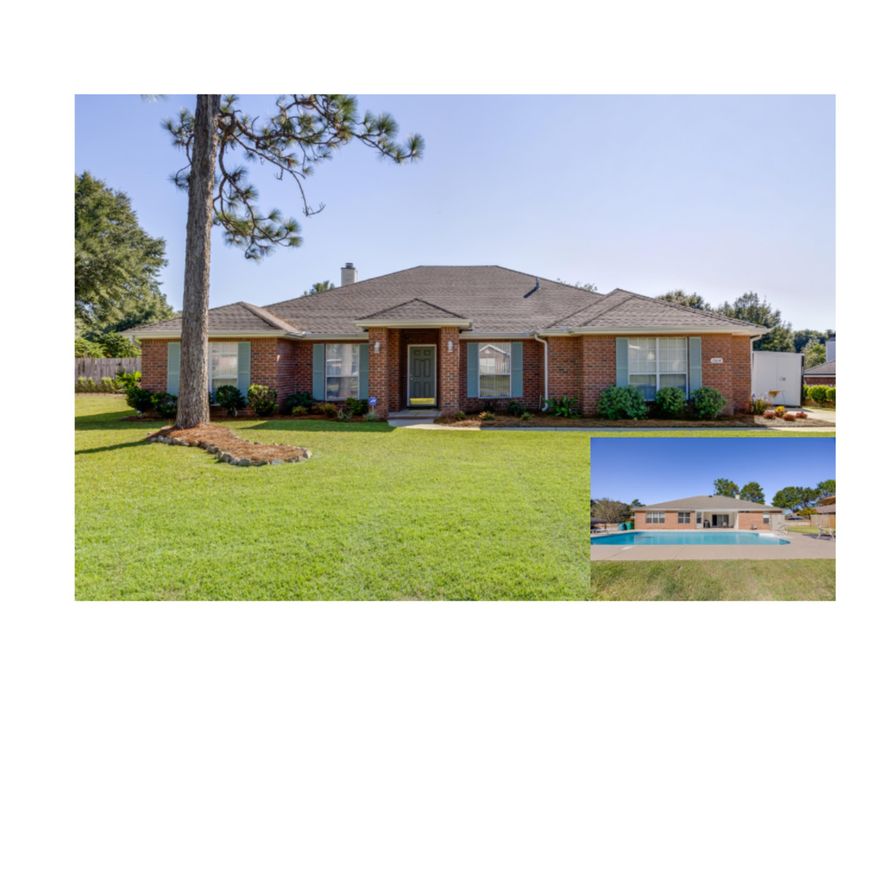 This well-maintained home offers both comfort and functionality in a sought-after neighborhood. Inside, you'll find a dining room, a spacious family room, laundry room, and a large kitchen with ample storage--perfect for cooking and entertaining.Step outside to a beautifully landscaped yard featuring a sparkling pool and a covered outdoor area, ideal for relaxing or hosting gatherings year-round. Recent updates and features include a whole-house generator for added peace of mind, a new pool liner (2022), pool pump (2020), new AC system (2020), replaced septic lines (2020), and a new hot water heater (2024). Large TV in Living room conveys with sale.