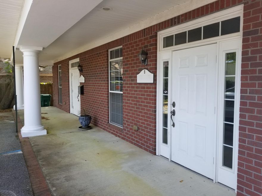 Class A office space (1800 sqft) that is located in close proximity to the new Courthouse, Okaloosa County Water Department, and Eglin AFB. The space consists of a reception area, waiting area, six good size offices with large windows, two file rooms, two break room areas, and two bathrooms. There is also 900 sqft of climate controlled storage space that is not included in the main square footage.