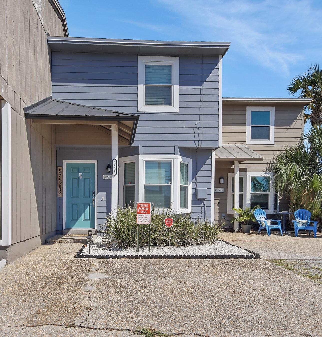 Investors Alert!! Turn Key AirBnB on Panama City Beach, Fl. This 2 bedroom 1-1/2 bathroom has been completely renovated from the inside out. The kitchen offers new cabinets, backsplash, butcher block countertops, inside laundry and Stainless Steel Appliances. Both bathrooms have new vanities, toilets, fixtures and upstairs has a new tub/shower combo. The back yard is completely fenced and offers a beautiful oasis with a wooden deck, plants, rocks, covered patio, large storage area, fire pit, and patio furniture. Roof replaced in 2019, New water heater, doors, windows, and HVAC system installed in 2020. Just one block from the Grand Lagoon and 5 minutes from St. Andrews State Park. Don't miss the opportunity to add this completely furnished unit to your portfolio.