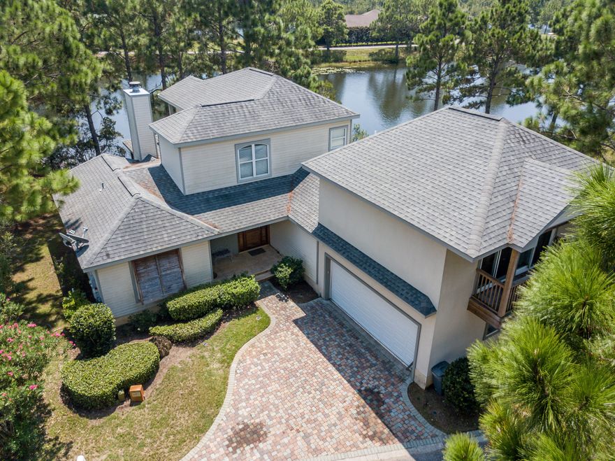 This BEAUTIFUL lake front property is located in the charming community of Shortline Estates, situated just off of Hwy 98 in Santa Rosa Beach. The property boasts 3 bedrooms, 2 baths, lake front views from your backyard deck; a fireplace; open living, kitchen, and dining area; a separate 1 bedroom, 1 bath mother-in-law suite with it's own private entrance and balcony, or use it for rental income. The cottages of Shortline Lakes is surrounded by 3 privately owned lakes designed for waterskiing and the world famous Pickos Waterski School is located within the development. Visit SkiCory.com for skiing rates and lake access. You can really have the best of both worlds; seclusion, yet be just a short drive to all the action (shopping, dining, and entertainment) of the emerald coast and 30A. Don't let this one get away. Call today!