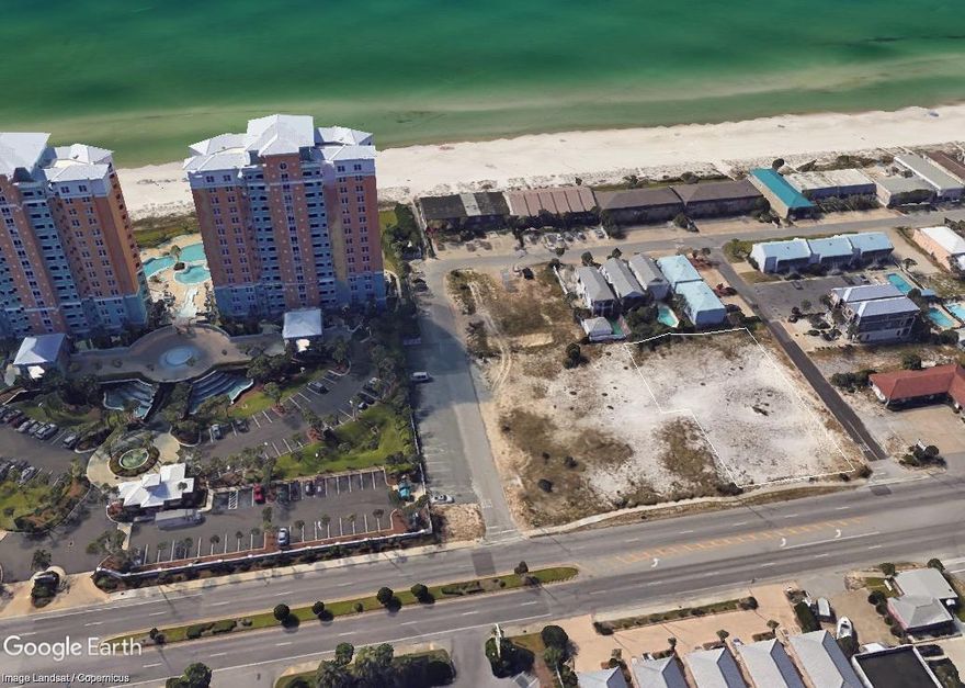 PANAMA CITY BEACH IS ONE OF THE HOTTEST REAL ESTATE MARKETS IN THE USA WITH RECORD BREAKING TOURISM STATISTICS AND SUBSTANTIAL GROWTH. THIS IS YOUR OPPORTUNITY TO PURCHASE A LARGE PIECE OF LAND IN THIS HIGHLY DESIRABLE AREA. MULTIPLE PARCELS ARE BEING SOLD TO TOGETHER TO MAKE ONE FANTASTIC PIECE OF DEVELOPMENT PROPERTY. THE PROPERTY BEGINS OF MAIN THOROUGHFARE THOMAS DRIVE AND ENDS ACROSS THE STREET FROM THE BEACH. THE PUBLIC BEACH WALKOVER IS RIGHT ACROSS THE STREET. DON'T MISS THIS OPPORTUNITY! ALL INFORMATION IS APPROXIMATE AND SHOULD BE VERIFIED. SOLD AS.