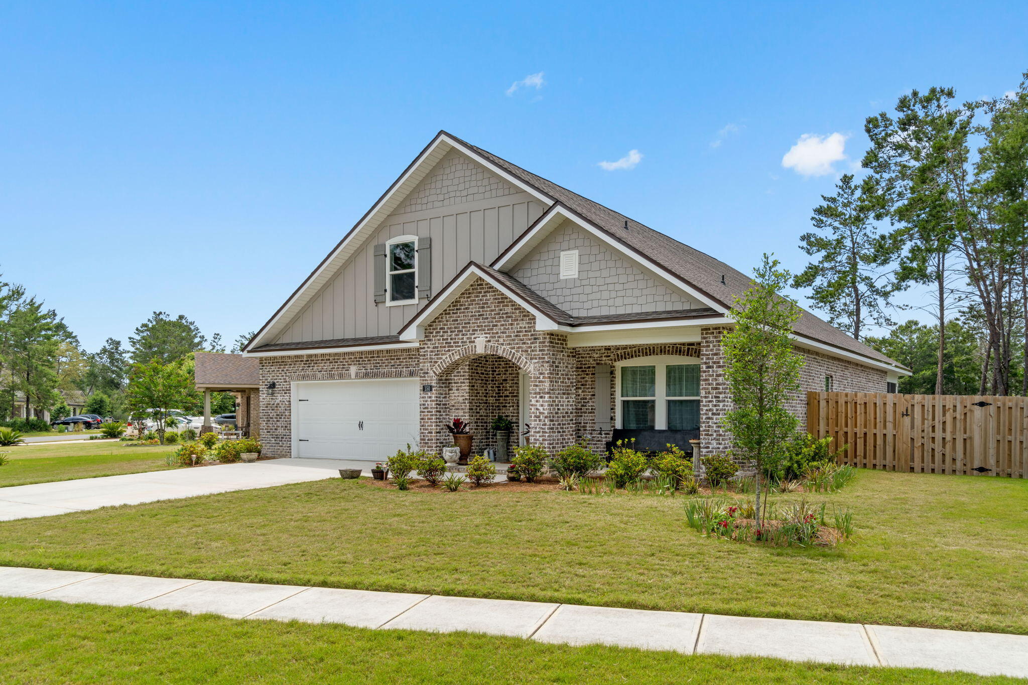 This is a 5bedroom, the flex room downstairs was converted into a 5th bedroom with a closet.  This floorplan has the Master and 2bedrooms downstairs with 2 full bathrooms, 2bedrooms and 1 bath upstairs.  Upstairs also has the large 2nd living area/family room/game room.