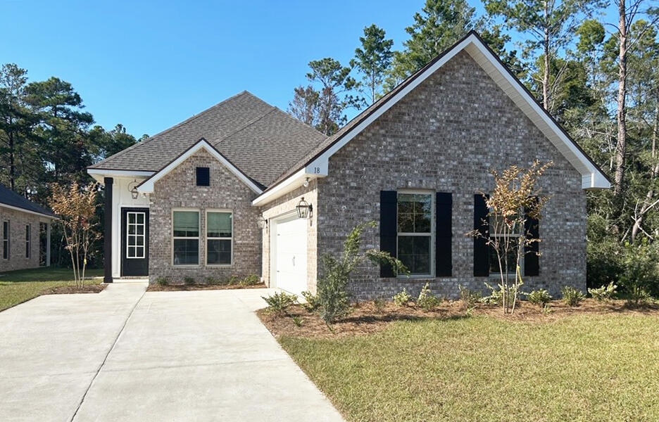 Awesome builder rate, FREE window blinds + choice of 2 FREE: front gutters, fridge, OR smart home package. Restrictions apply.The AUBRY III G in Splendor at Hammock Bay community offers a 4BR, 2BA, open design. Upgrades added (list attached). Features: double vanity, garden tub, separate custom tiled shower, and walk-in closet (opens to laundry) in master bath, tray ceiling in master bed, walk-in pantry, covered rear patio, side entry garage, crown molding, recessed lighting, smart connect Wi-Fi thermostat, smoke and carbon monoxide detectors, landscaping package, architectural 30-year shingles, flood lights, and more!Energy Efficient Features: water heater, kitchen appliance package with electric range, vinyl low E windows, and more! Energy Star Partner.